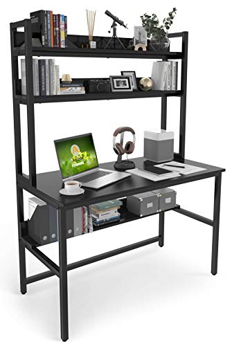 パソコンデスク引き出し付き 学習机 pcデスク 幅120cm×奥 楽天市場】デスク 収納付き パソコンデスク ラック付き 机 PCデスク 幅